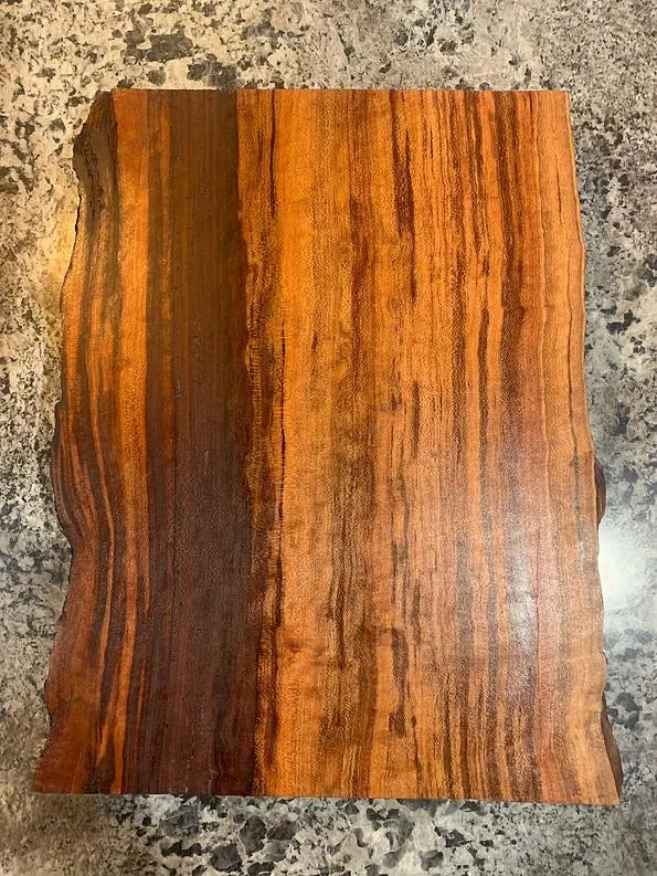 Thick Custom Live Edge Wood Cutting Board