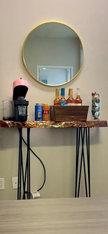 Live Edge Mesquite Entry Table/Bench Top