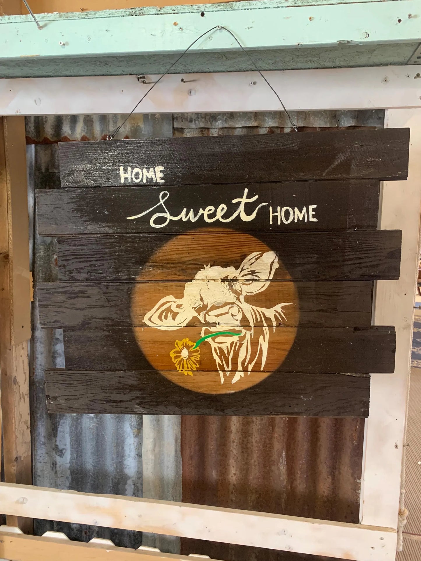 Reclaimed Cedar Siding Custom Sign
