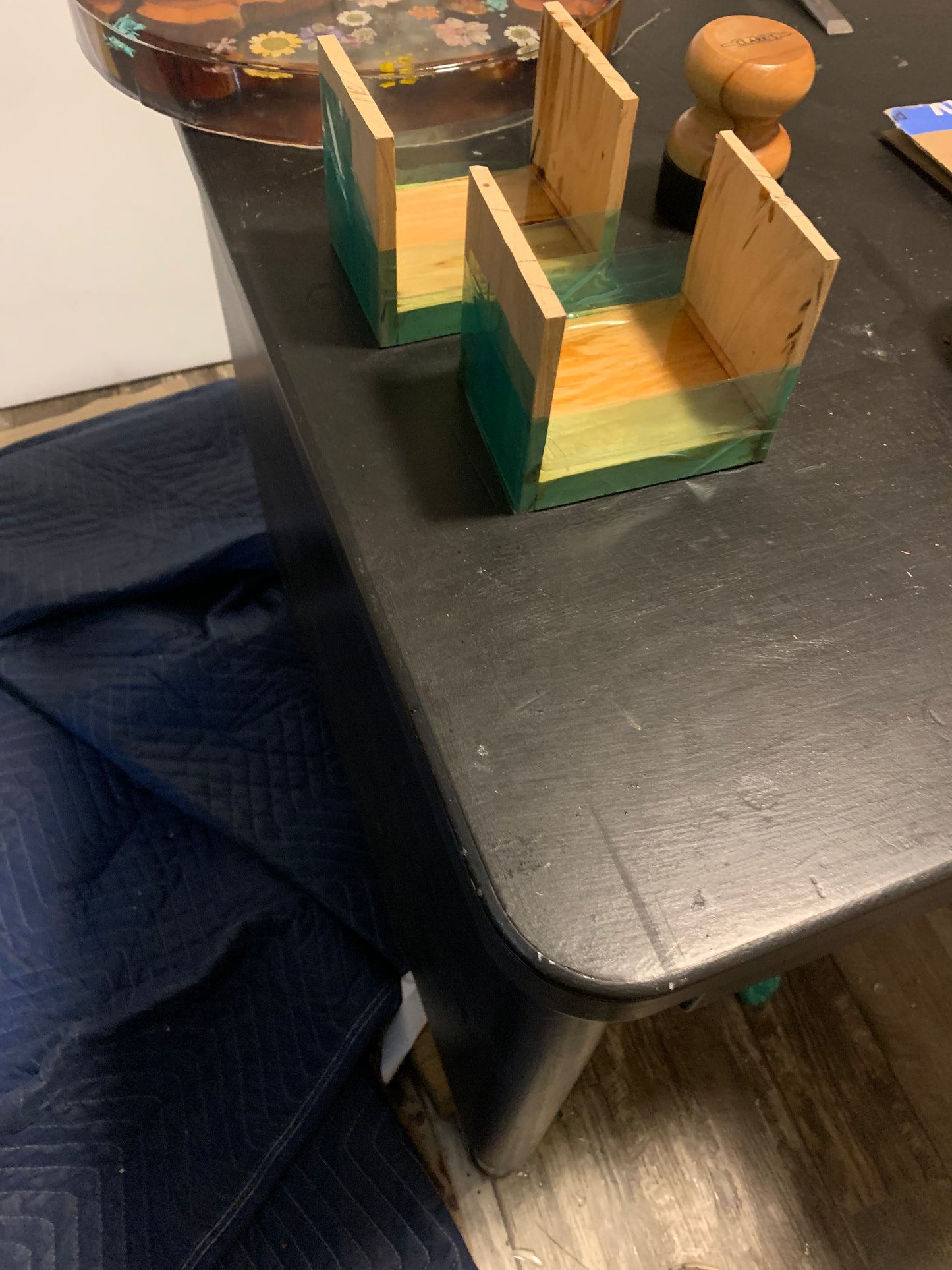 Wood and epoxy Coasters