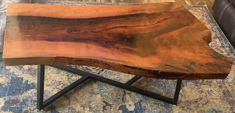Texas Pecan Liveedge Custom Tabletop