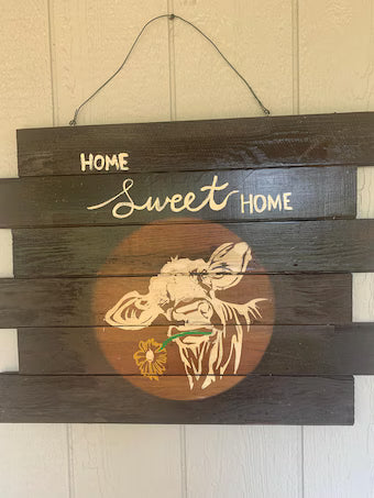 Reclaimed Cedar Siding Custom Sign