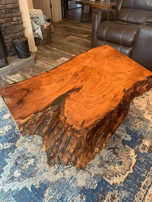 Texas Mesquite Live Edge Coffee Table