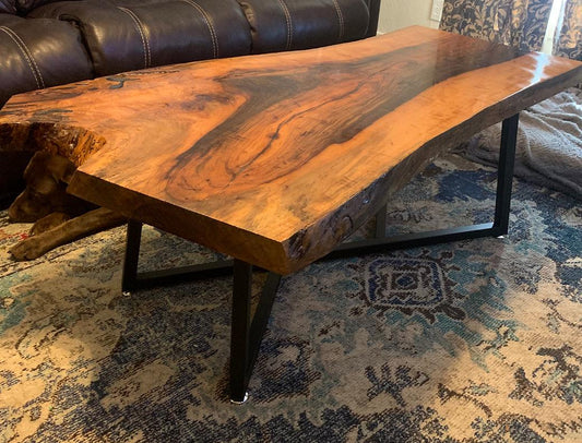 Texas Pecan Liveedge Custom Tabletop