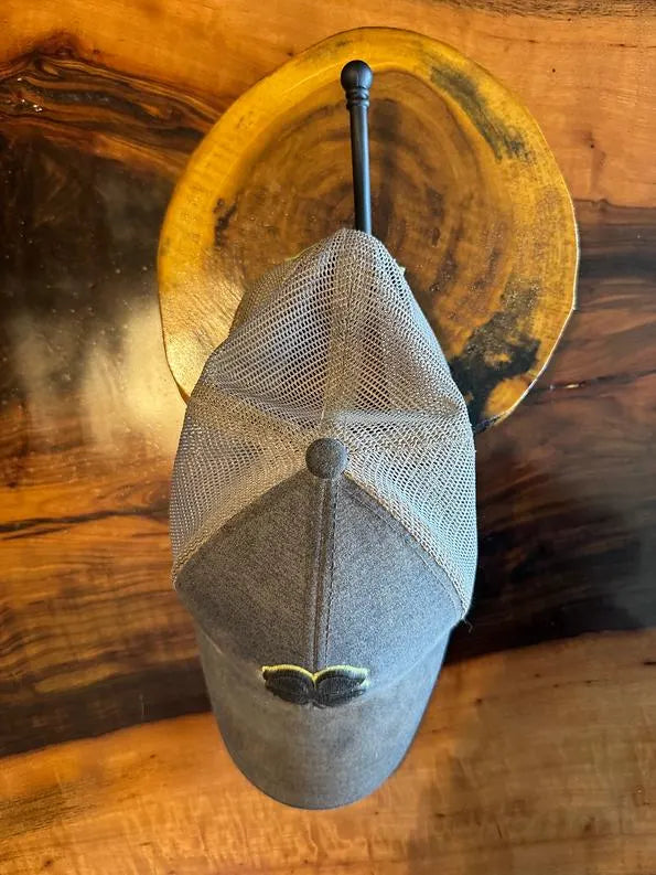 Custom Wall Hanging Wood Medallion Hat/Coat Hanger