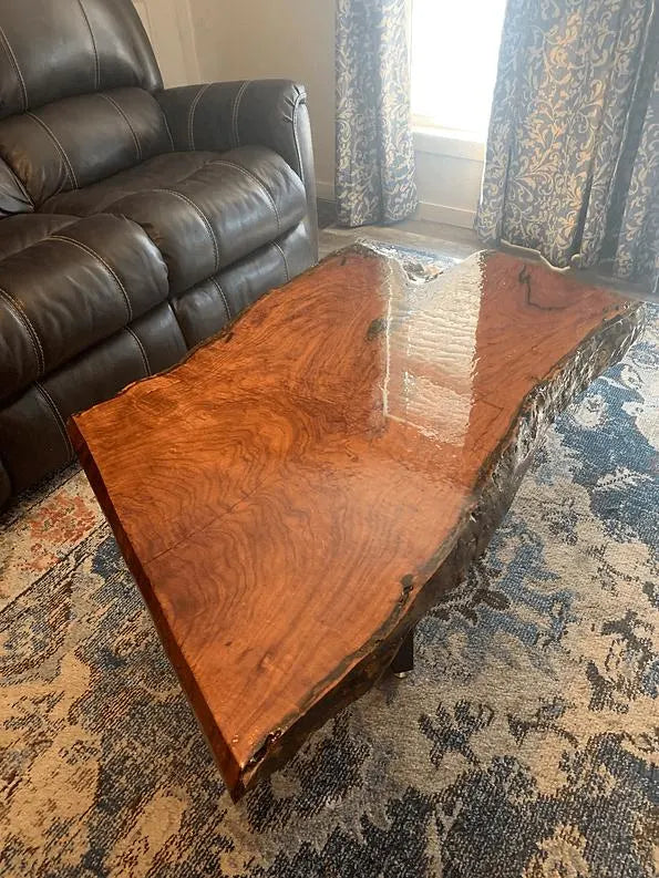Texas Mesquite Live Edge Coffee Table