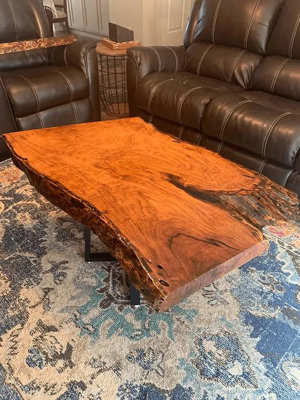 Texas Mesquite Live Edge Coffee Table